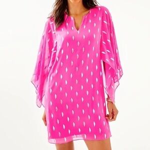 EUC Lilly Pulitzer Shalynn Silk Caftan
